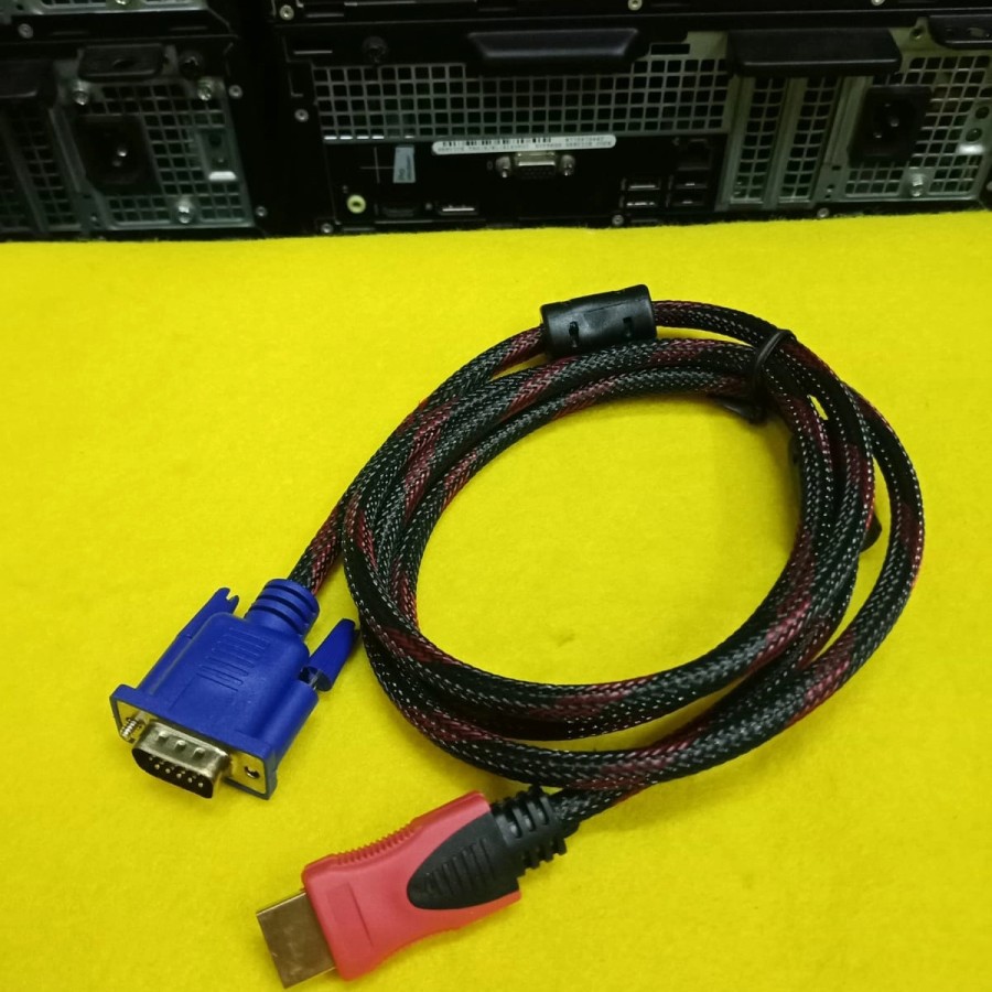 kabel HDMI to VGA 1,5 cm /kabel jaring HDMI to VGA