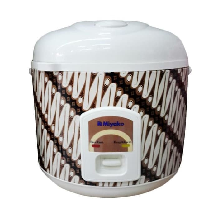 Magic Com Rice cooker Miyako MCM 638 MCM638 1,8 Liter Motif Batik Nusantara Penanak Pengukus Penghangat Nasi