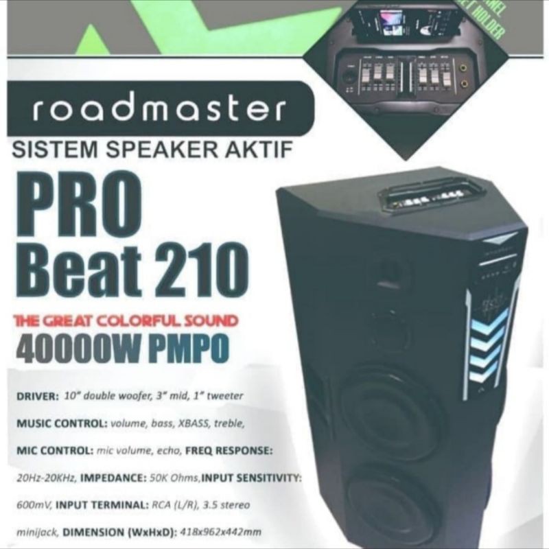 Speaker Roadmaster Pro Beat 210 original