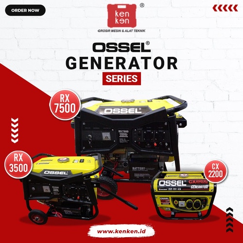 Generator RX 7500 5000 Watt Ossel Genset 5000 watt Genset Jenset OSSEL