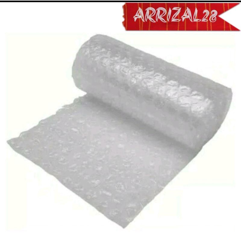 

PLASTIK GELEMBUNG UDARA BUBBLE WRAP PACKING TAMBAHAN KERTAS KADO