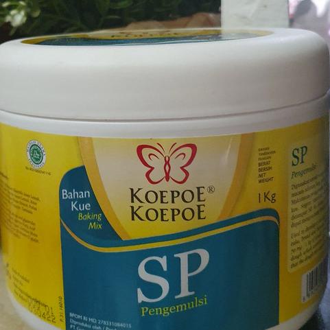 

Koepoe Koepoe SP Pengemulsi Bahan Kue 1KG TERJAMIN Kode 198