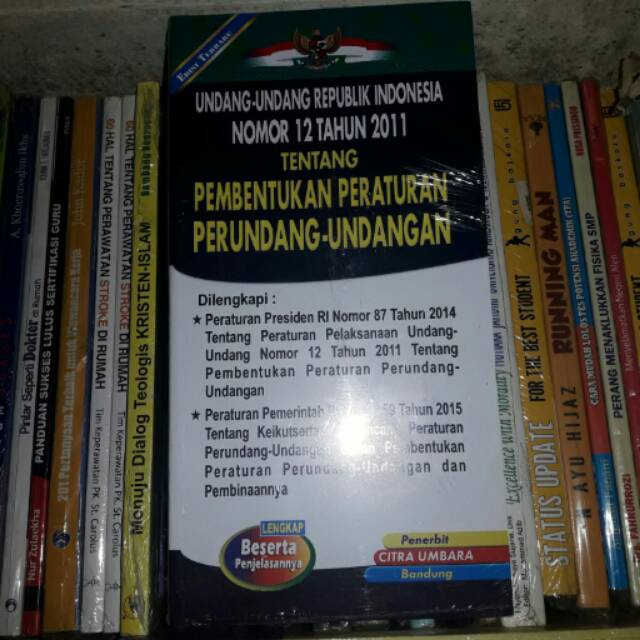 UU RI 12 Tahun 2011 Pembentukan Peraturan Perundang-Undangan