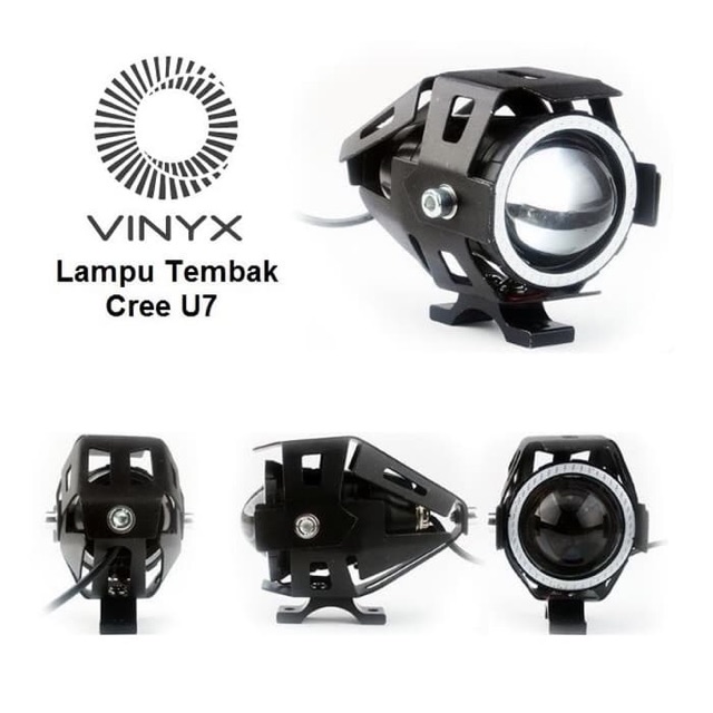 Lampu Led Sorot Cree U7 Angel Devil Eyes