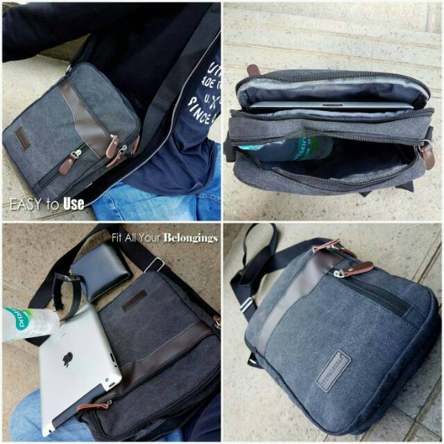 Skywalkgear Boas Tas Selempang Kanvas - 1126