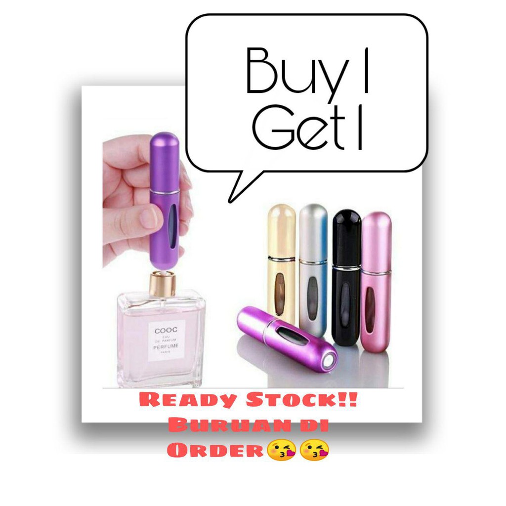 Botol Parfum Mini Isi Ulang Praktis - Parfum Atomizer