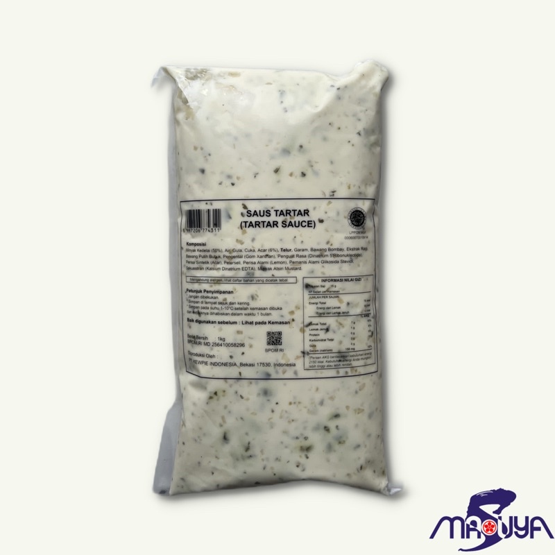 

Kewpie Saus TarTar 1 KG
