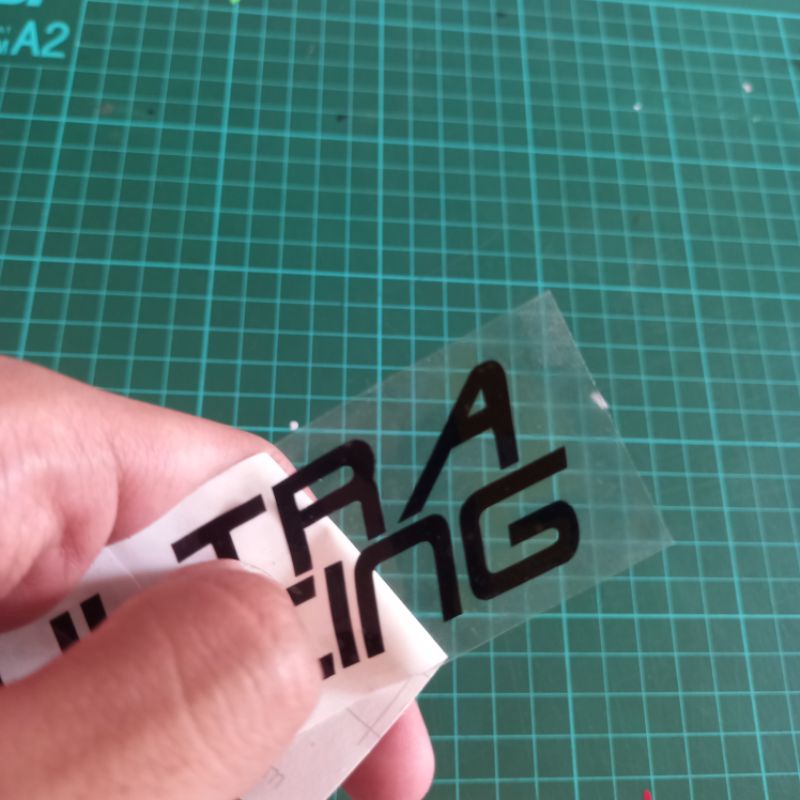 Sticker Cutting Ultra Racing