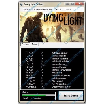 cheat dying light pc