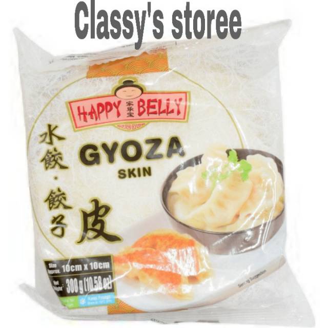

Gyoza skin happy belly 300gr