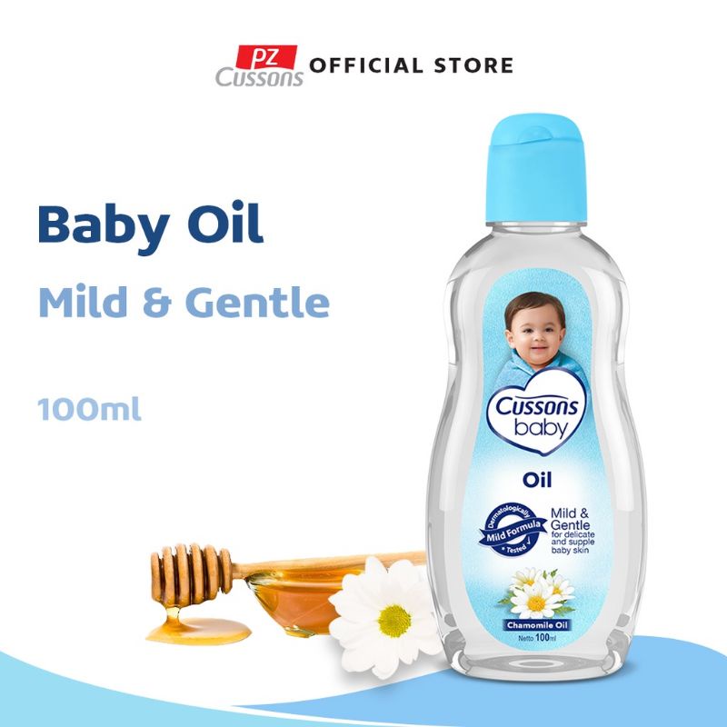 CUSSONS Baby Oil Mild &amp; Gentle 100ml + 100ml