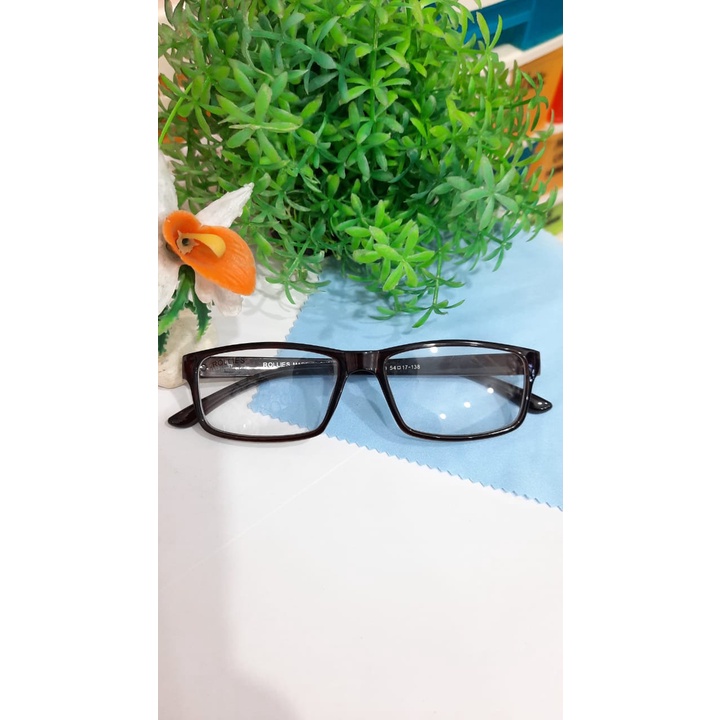 KACAMATA NETRAL CEWEK/COWOK FASHION TYPE YH100.G/KACAMATA NORMAL/FRAME KACAMATA/