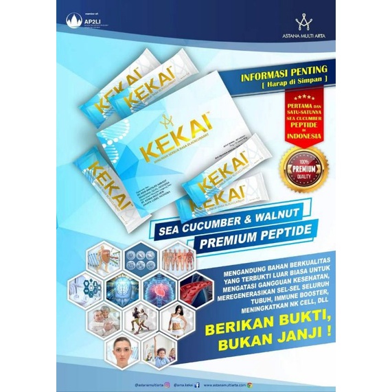 

KEKAI Premium Peptide (per sachet)