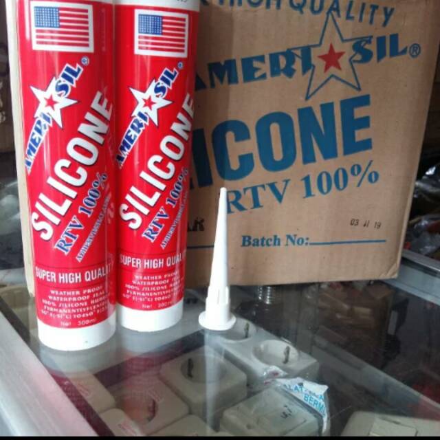 

Sealant Silicone / Lem kaca Amerisil - Clear