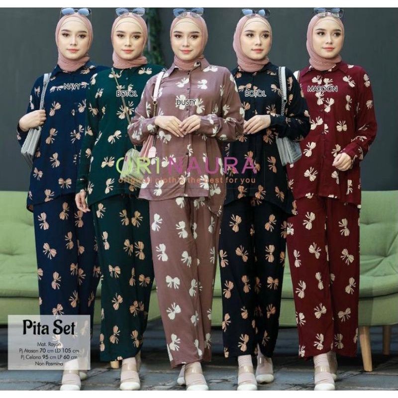 (BISA COD) Setelan Wanita Jumbo - One Set Tie Dye - Dialy One Set