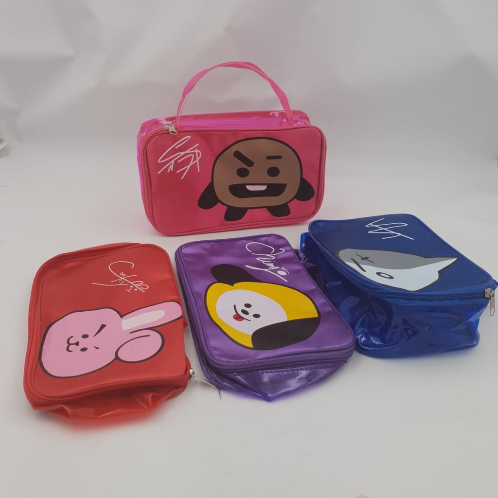 Tas Pouch Kosmetik Travel Organizer/ Penyimpanan Make UP Serbaguna/ Tas Make up/ Travel Koper Mika