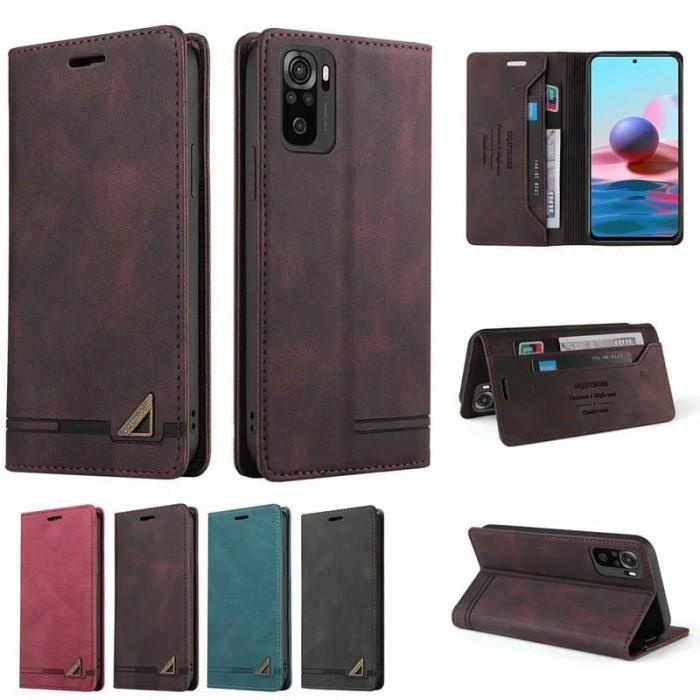 Flip Retro Xiaomi Redmi Note 10S Original Case Cover Dompet Note 10S