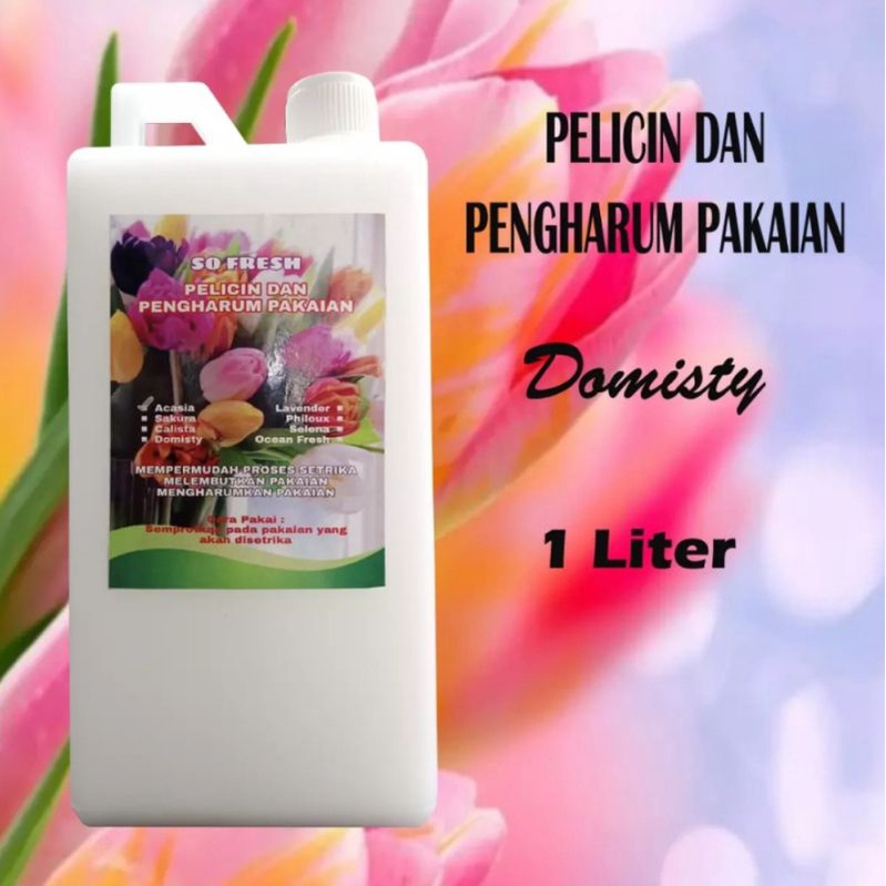 SO FRESH PELICIN SETRIKA DAN PEWANGI PAKAIAN AROMA DOMISTY1 LITER