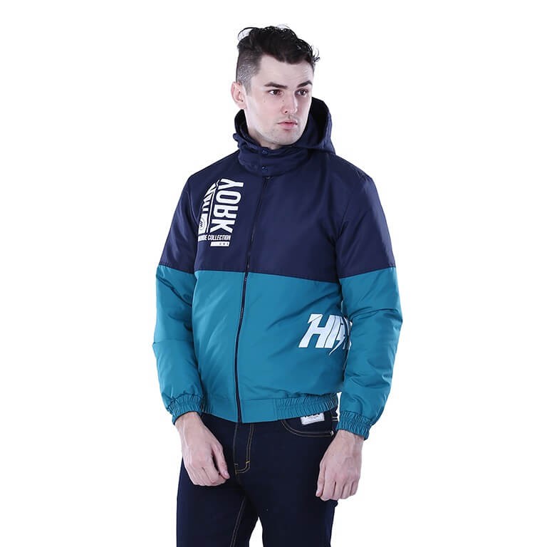 .NY NAVY Jaket Hoodies Distro Pria Merk HRCN Original