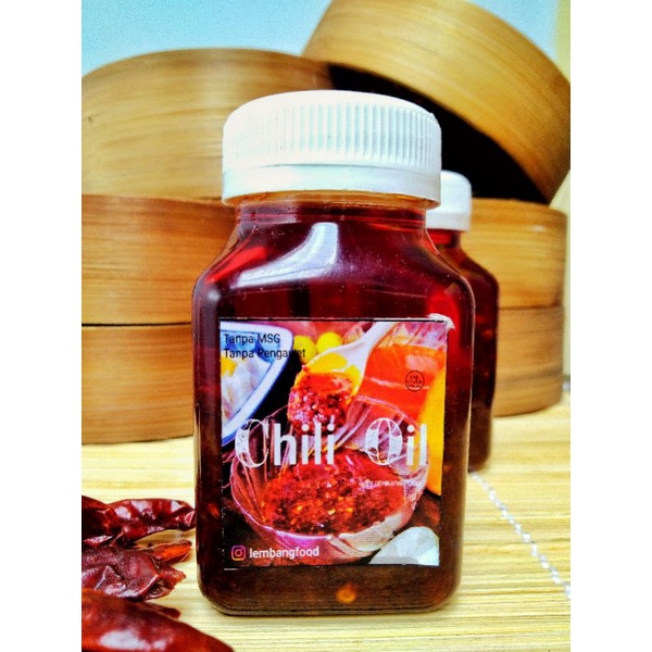 Jual Chili Oil Sambal Dengan Ebi Lembang Food Berat Bersih 110 Gram