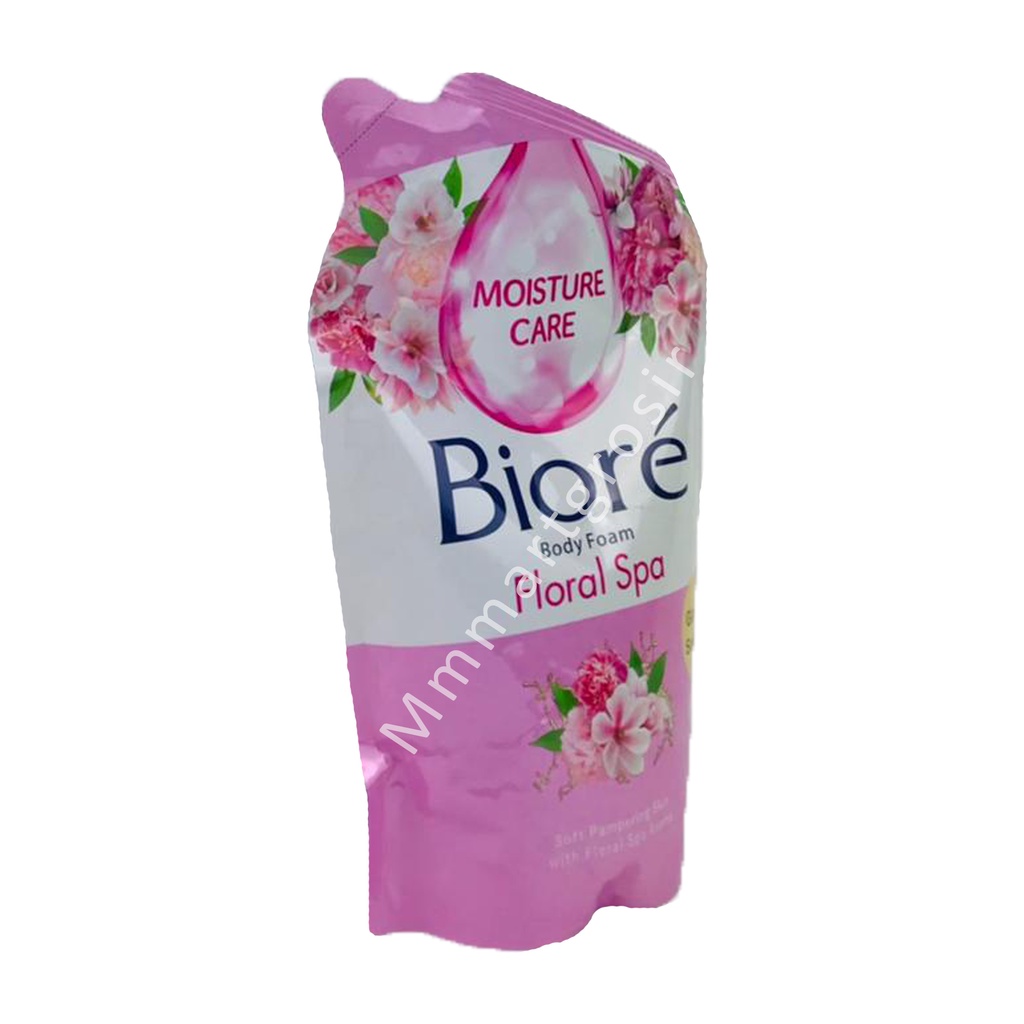 Biore / Sabun Mandi / Moisture care / glowing soft skin/ Floral Spa / 400ml