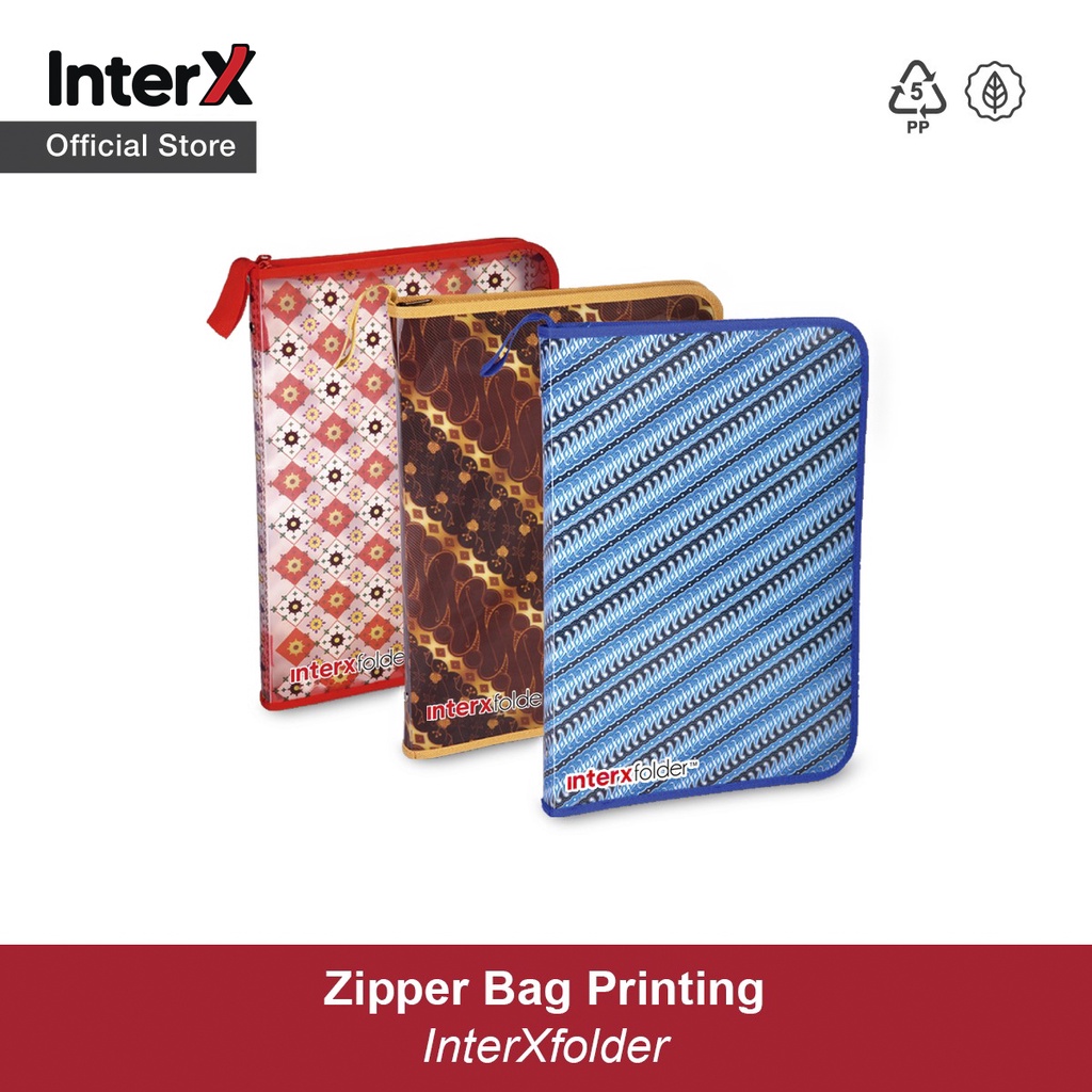 

InterX Zipper Bag Fancy Printing