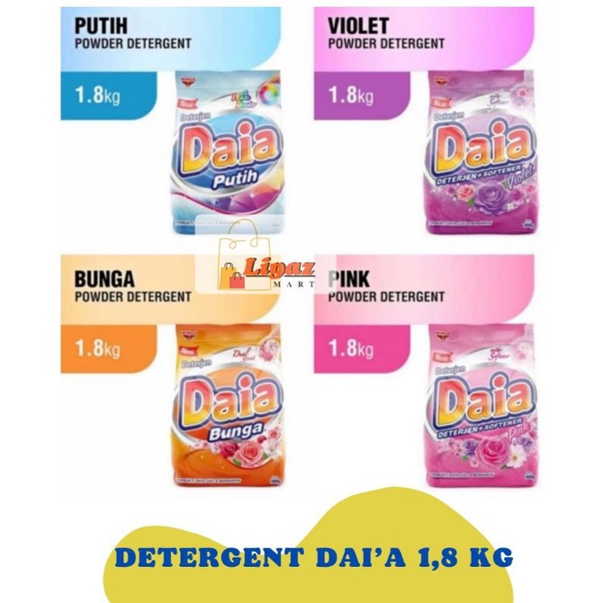 Deterjen Daia 1,8 kg