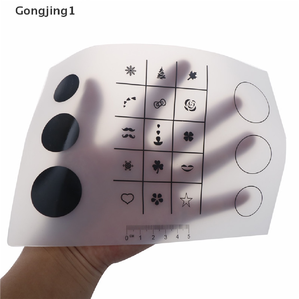 Gongjing1 Pad / Mat Silikon Untuk Transfer Stempel Nail Art DIY