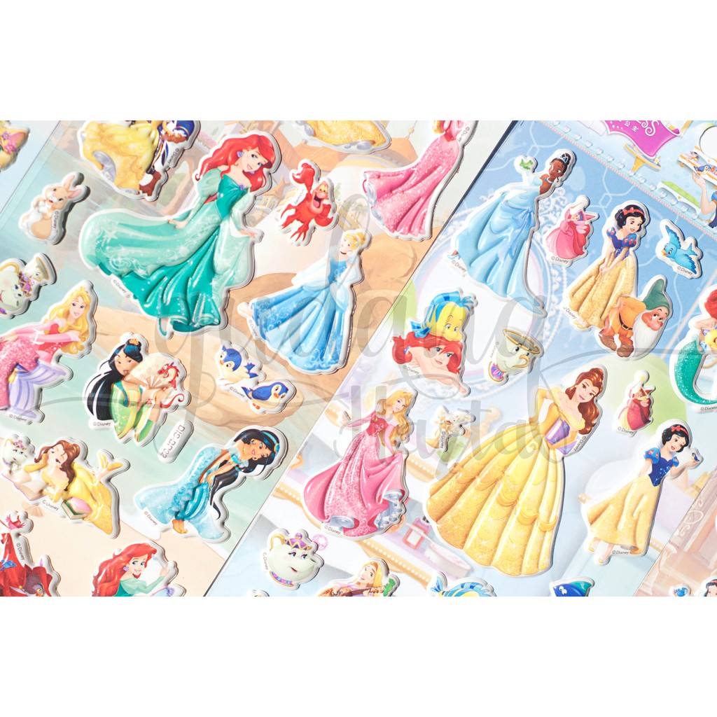 Stiker Karakter Princess Stiker Lucu  Stiker Unik DIY Scrapbook GH 303036