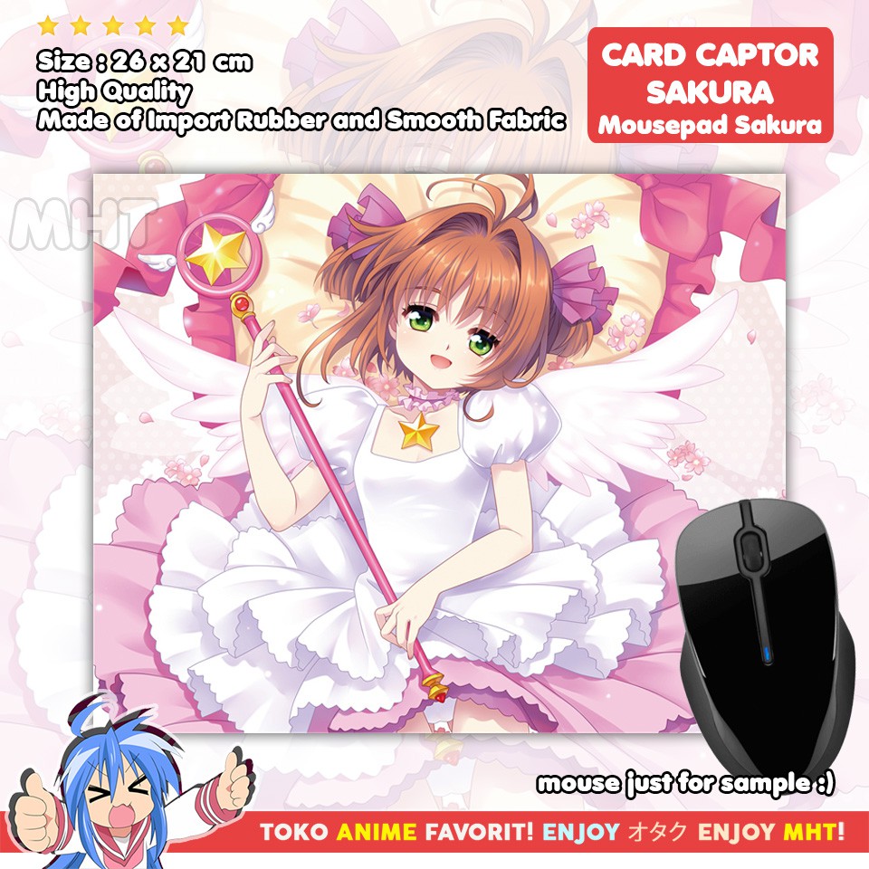 Mousepad Anime CCS Card Captor Sakura : Kinomoto Sakura