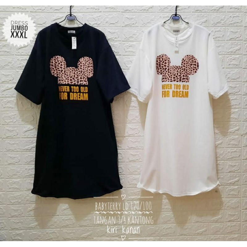 Dress leopard mickey jumbo