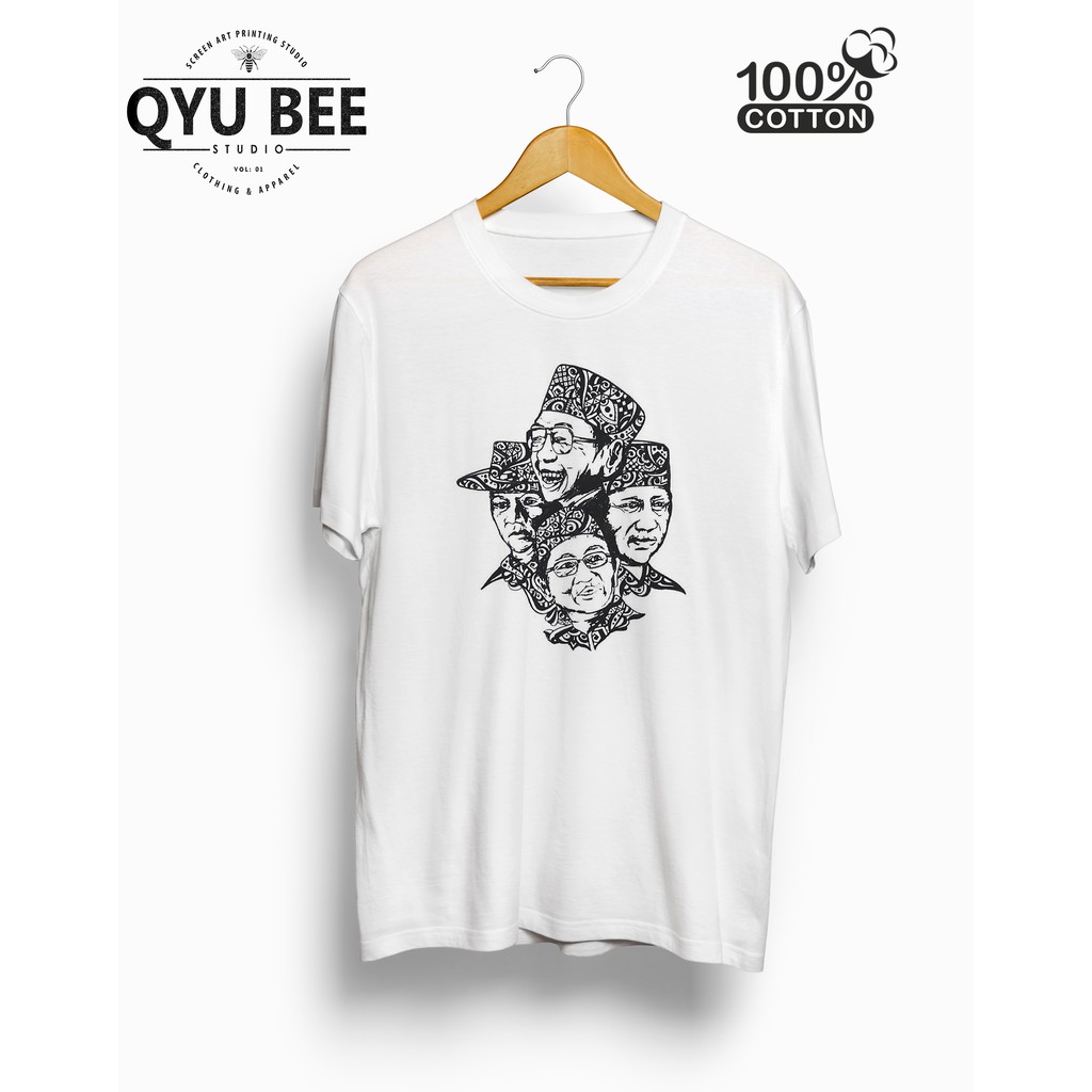 Kaos Distro PUNAKAWAN REBORN Cotton Combed 30s