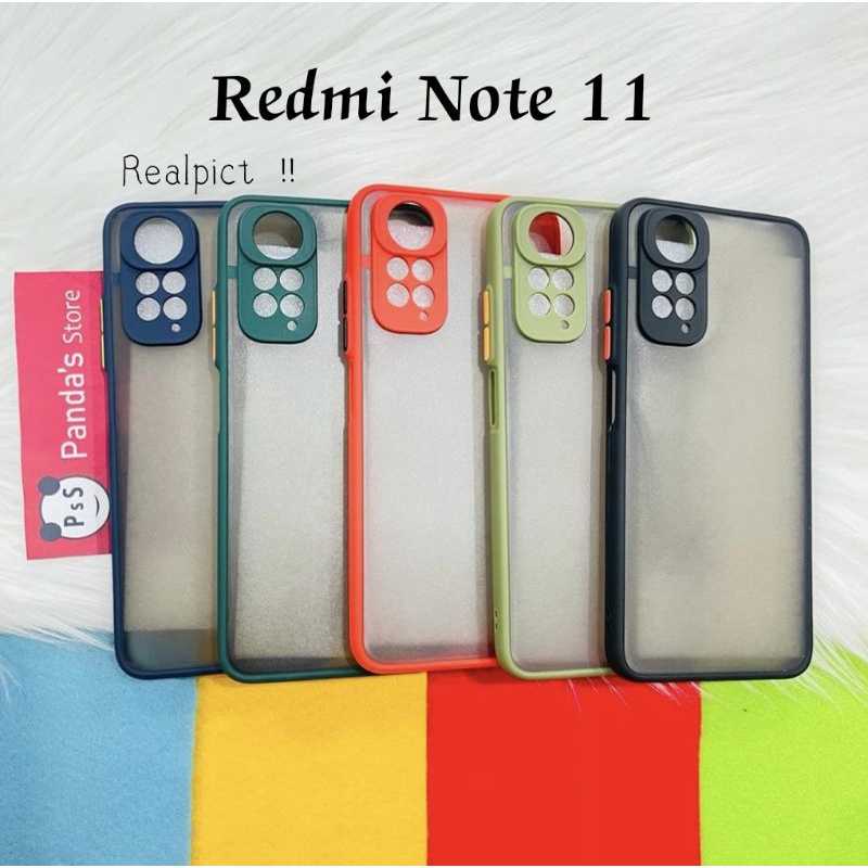 Softcase Redmi Note 11 Case My choice Original + Ring Kamera / Pelindung Kamera (PsS)