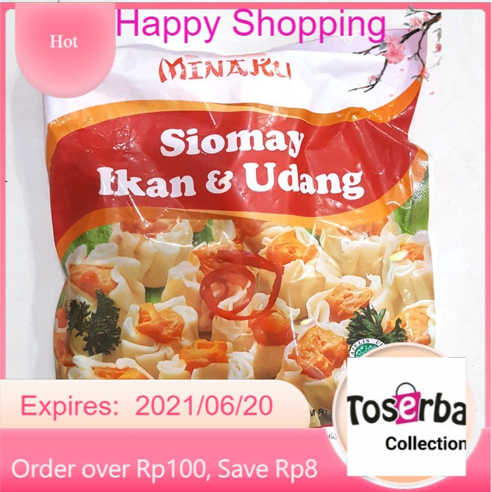 

Toserba Collection Minaku Siomay Ikan & Udang 400 gr Frozen Food Bandung - Cimahi