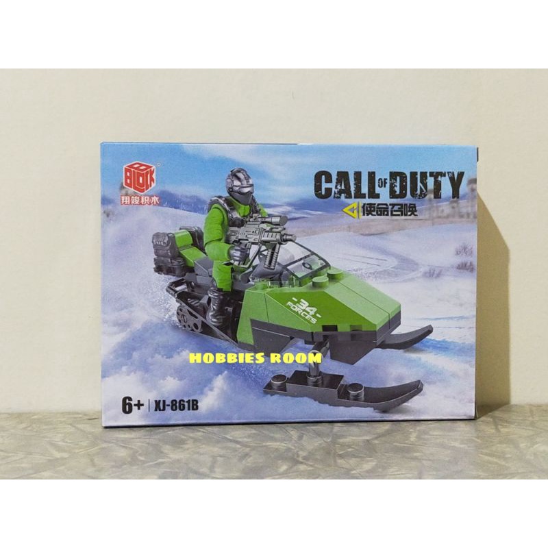 Brick XJ 861 - Call of Duty Mini Car Series (4 Varian)