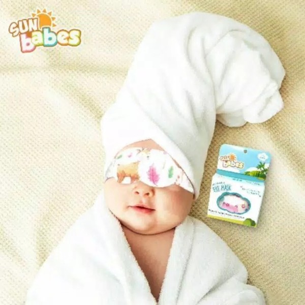 Kacamata Jemur Bayi / Penutup Mata Bayi / Eye Mask Baby Newborn / Perlengkapan Bayi