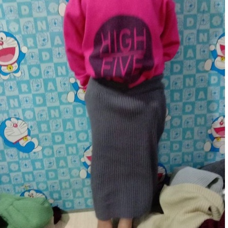 ROK RAJUT ANAK PEREMPUAN//ROK RAJUT SPAN ANAK ANAK 1-5-8THN