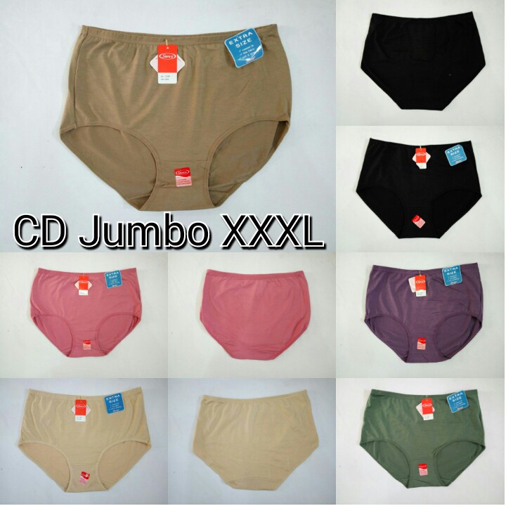 CD Wanita JUMBO SOREX 1249 Celana Dalam Big Size Panty Extra Size EQL QQL QXL celana dalam panties celdam wanita gemuk