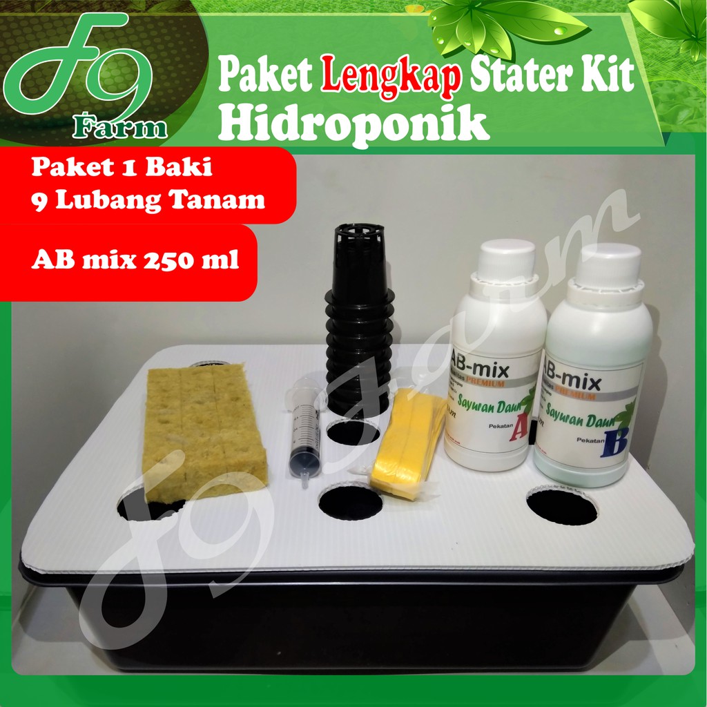 Paket Hidroponik Pemula Lengkap