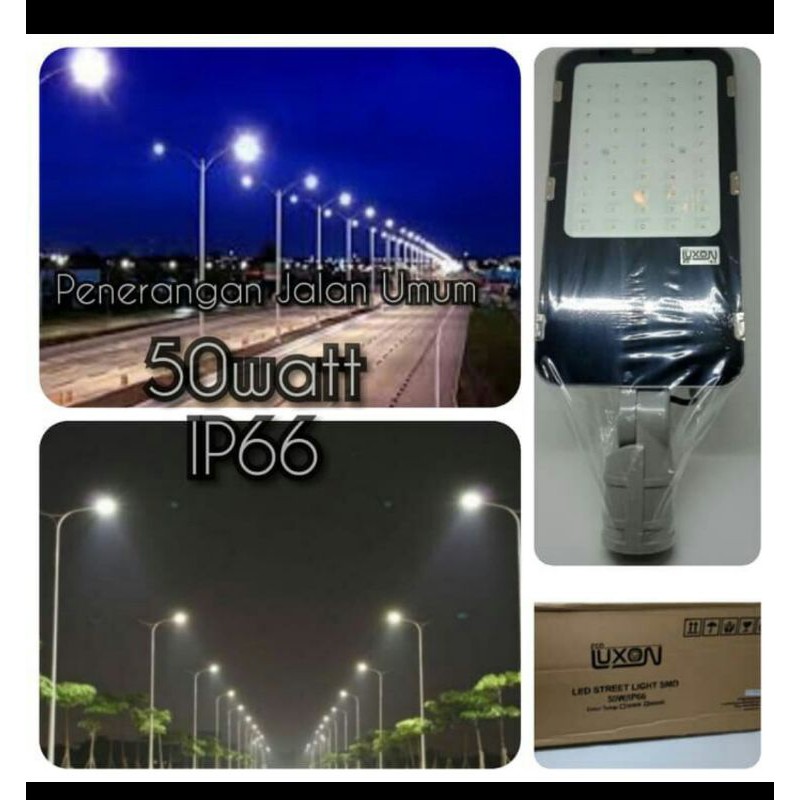 Luxon lampu jalan pju led 70w 70 watt high quality street light led