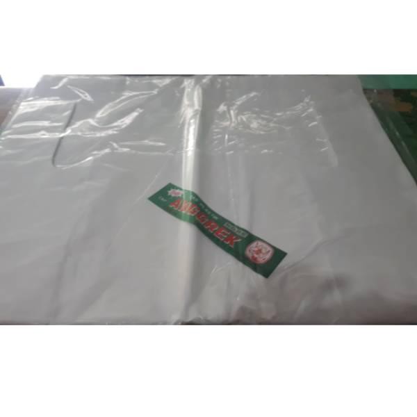 U7E8 Kresek Anggrek Jumbo Tebal uk. 50x75 cm Putih / Kresek Anggrek Jumbo Tebal / Kresek Layangan ZL