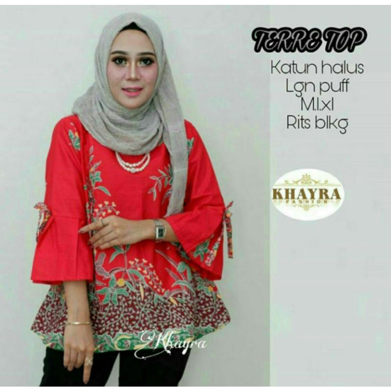 GROSIR TUNIK BATIK JASMINE EXCLUSIVE / ATASAN BATIK WANITA TUNIK