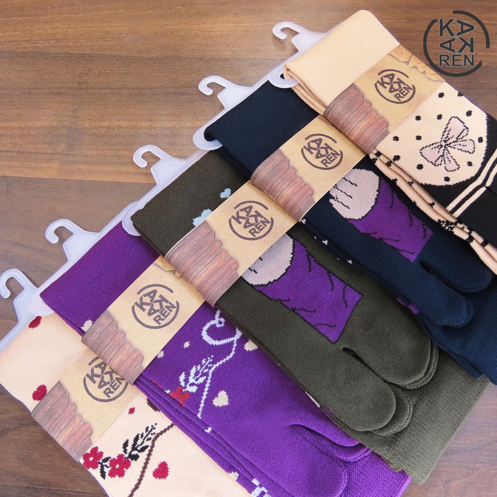Kakaren Kaos Kaki Jempol Motif Sweet Love