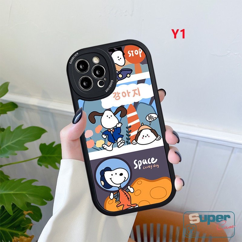 Casing Redmi 10A 12C 9A 10C A1 10 9 9T K40S 9C NFC Redmi Note10 10s Note 11 Note11 Note 8 Note 9 9s Note 11s 9 10 PRO MI POCO M3 X3 PRO NFC F4 Kartun Lucu Snoopy Sarung TPU Lembut