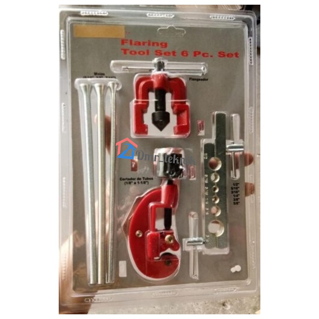 IWT ALAT PEMEKAR PIPA AC Flaring Kit Tool 6 Pcs Set