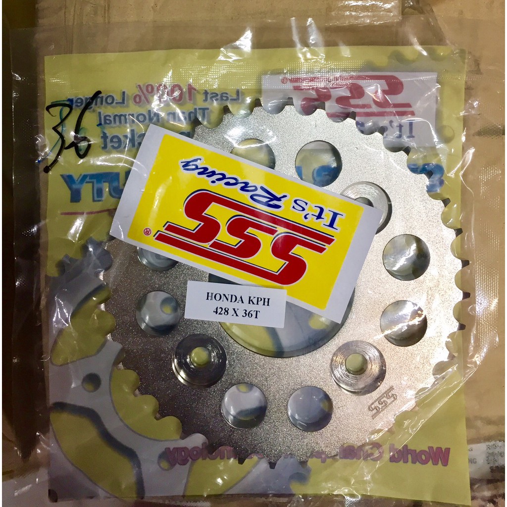 Gear Belakang SSS 428 Supr 125/Revo/Blade 36T - 40T
