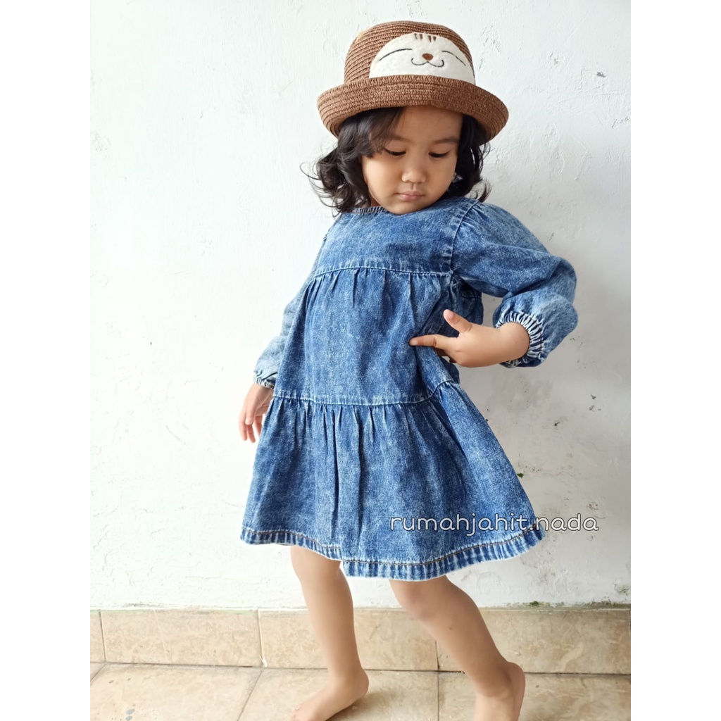 DRESS JEANS ANAK PEREMPUAN