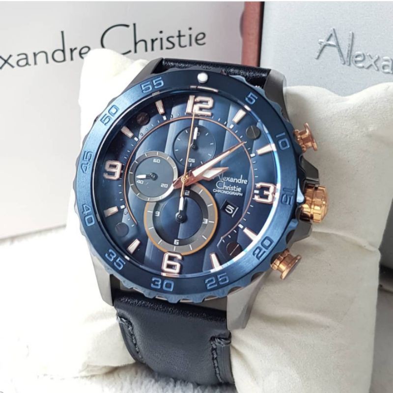 Jam Tangan Pria Alexandre Christie 6505 MC / 6505