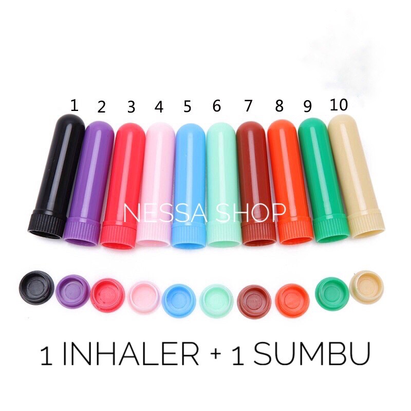 Wadah Inhaler Kosong/ Inhaler Nasal Tube