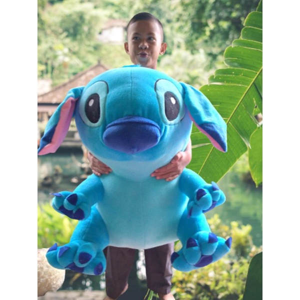 Boneka Stitch Jumbo XXL Ukuran 70 CM Besar Halus dan Lembut